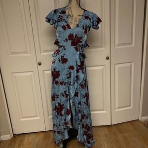 Asos cutout midi dress